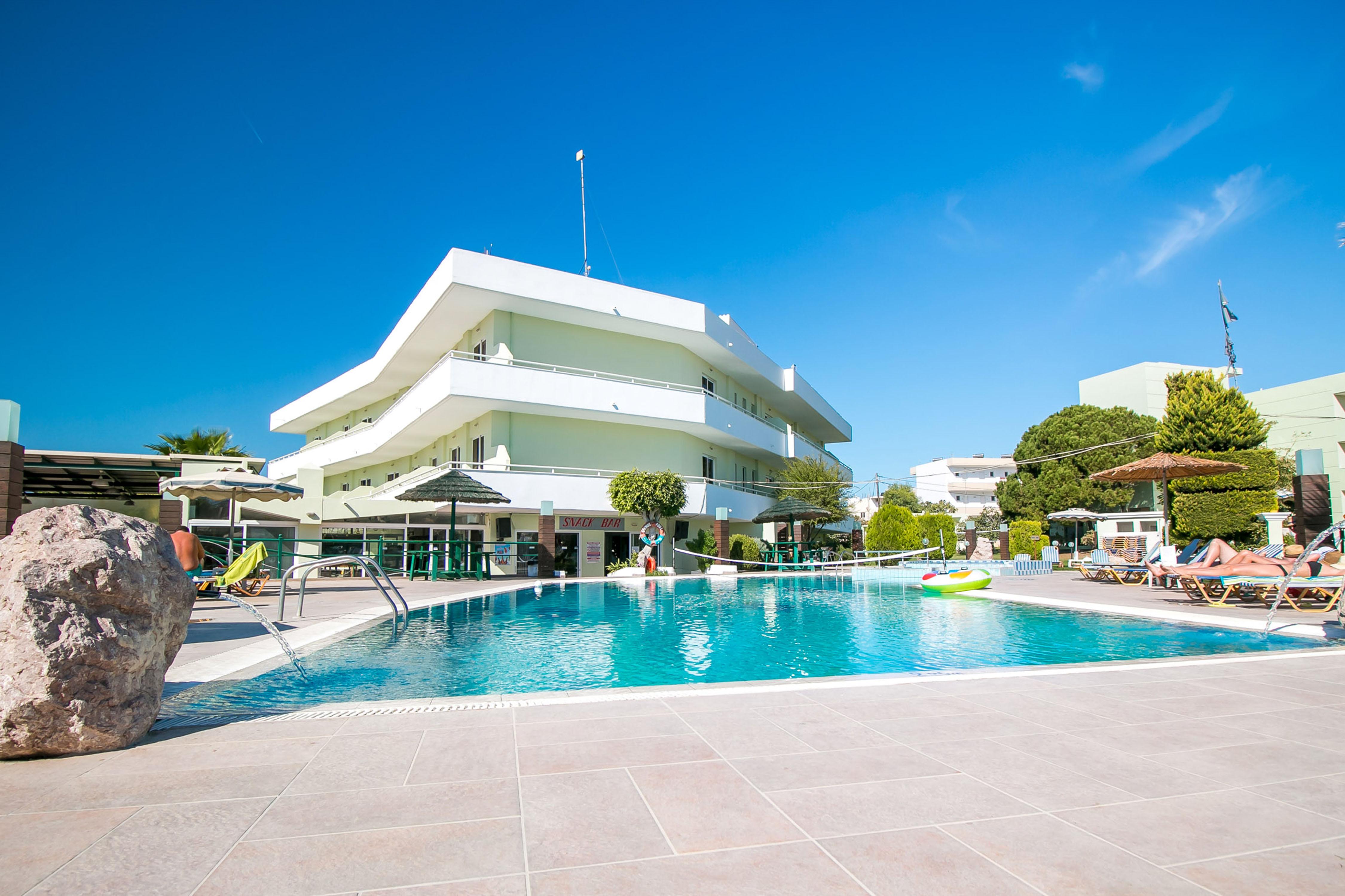 Stamos Hotel Faliraki Buitenkant foto