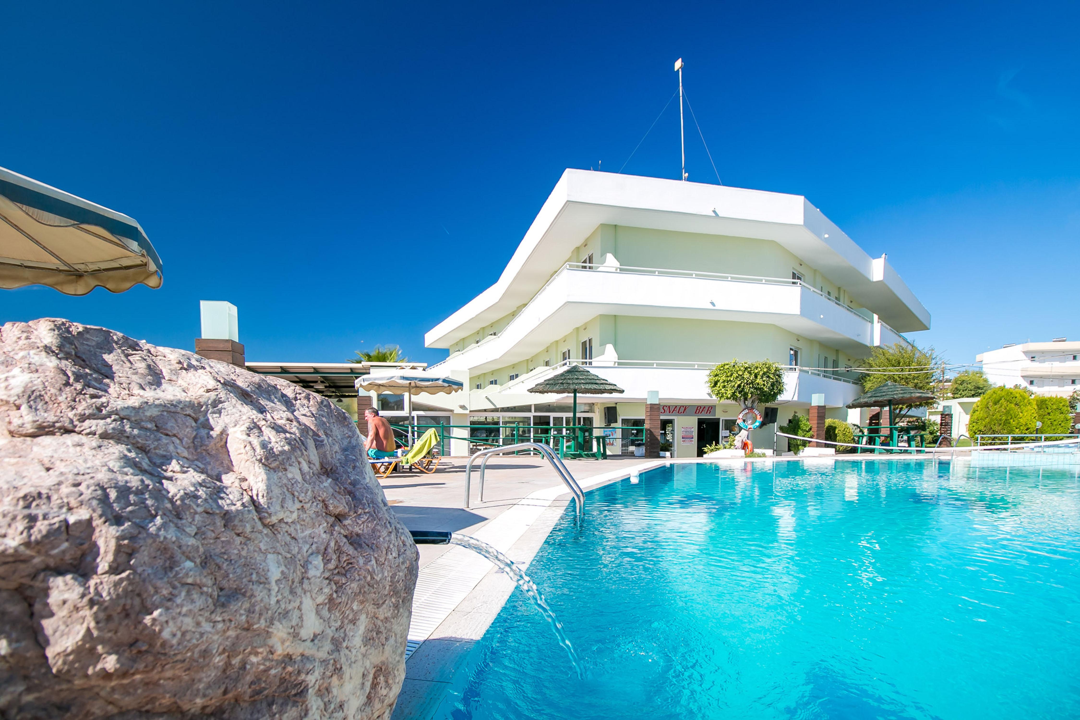 Stamos Hotel Faliraki Buitenkant foto